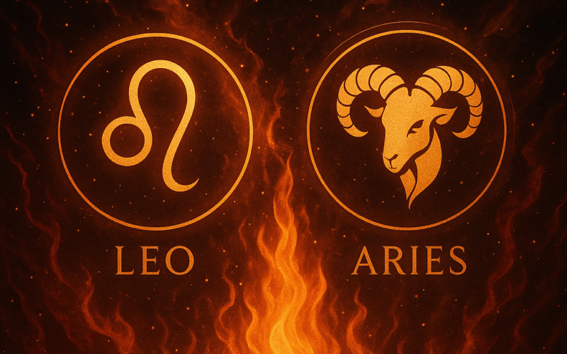 Leo and Aries Compatibility: Fire Meets Fire